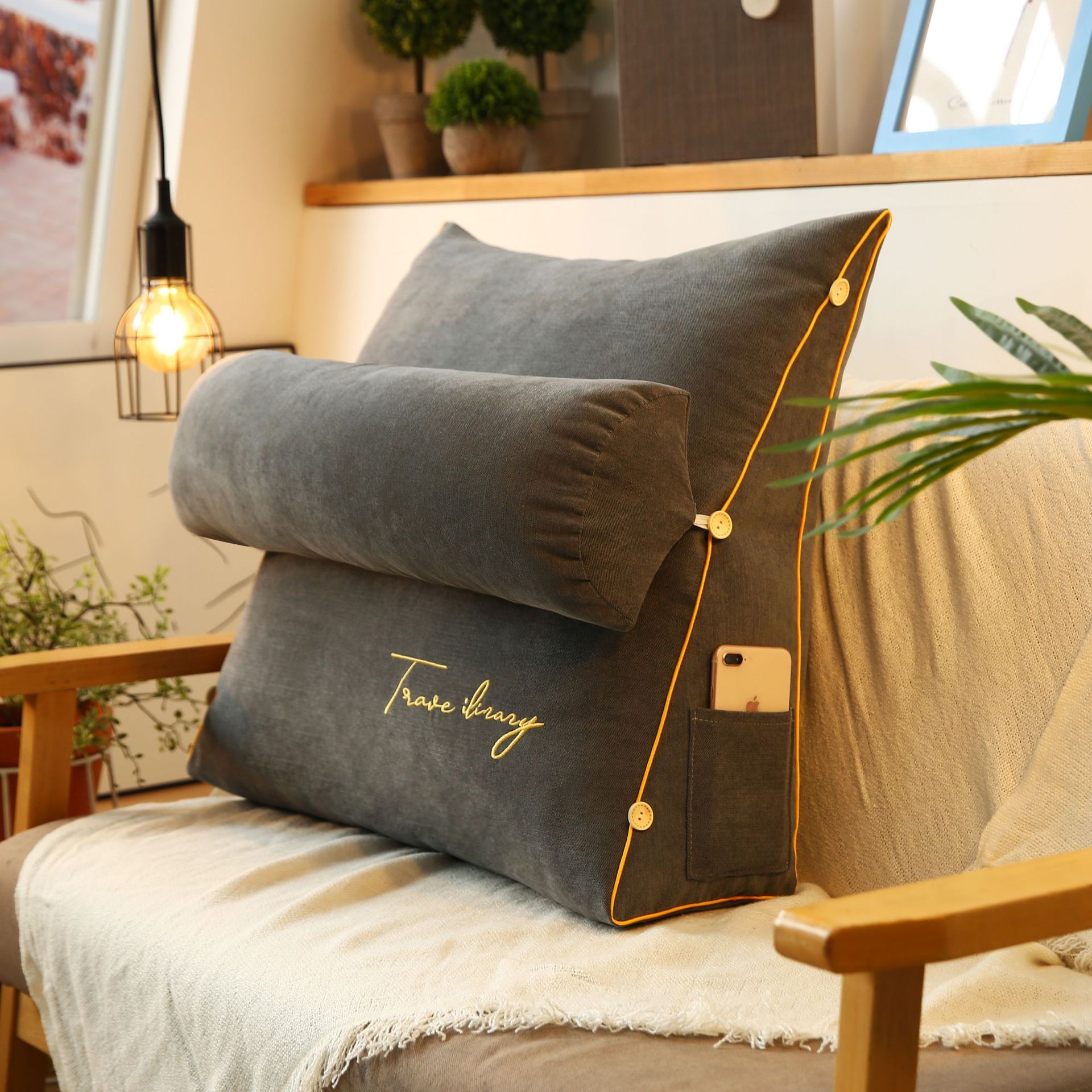 Luxury Backrest Reading Pillow