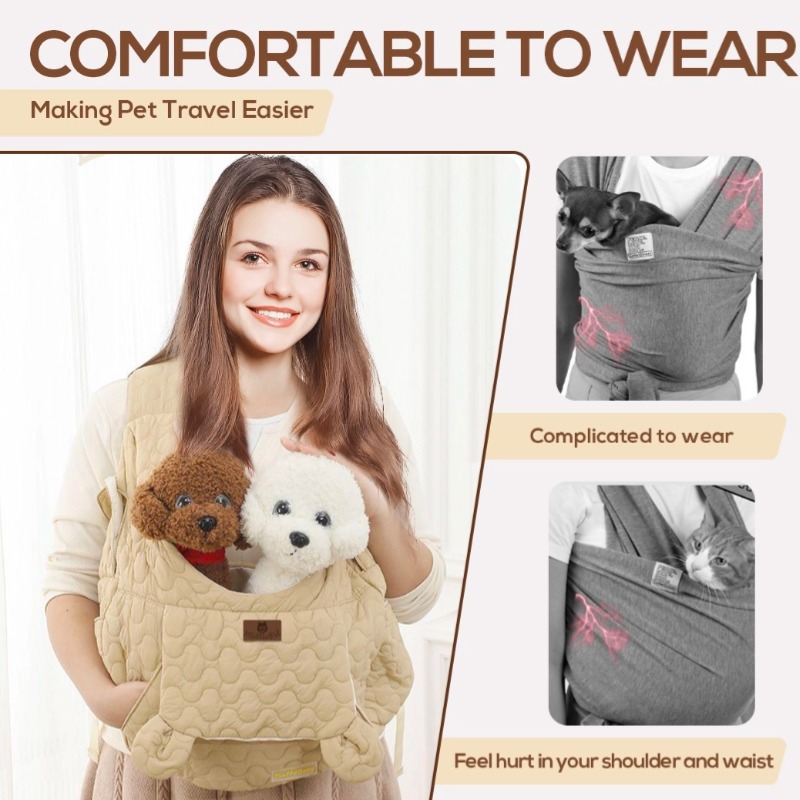 Extra Ruime Huisdierentas – Comfortabel, Waterdicht & Windbestendig