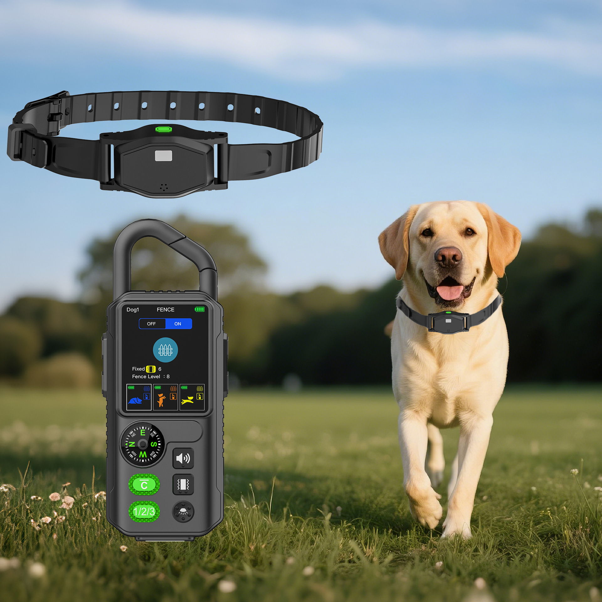 Wireless Dog Fence for Multiple Dogs - Smart Collar