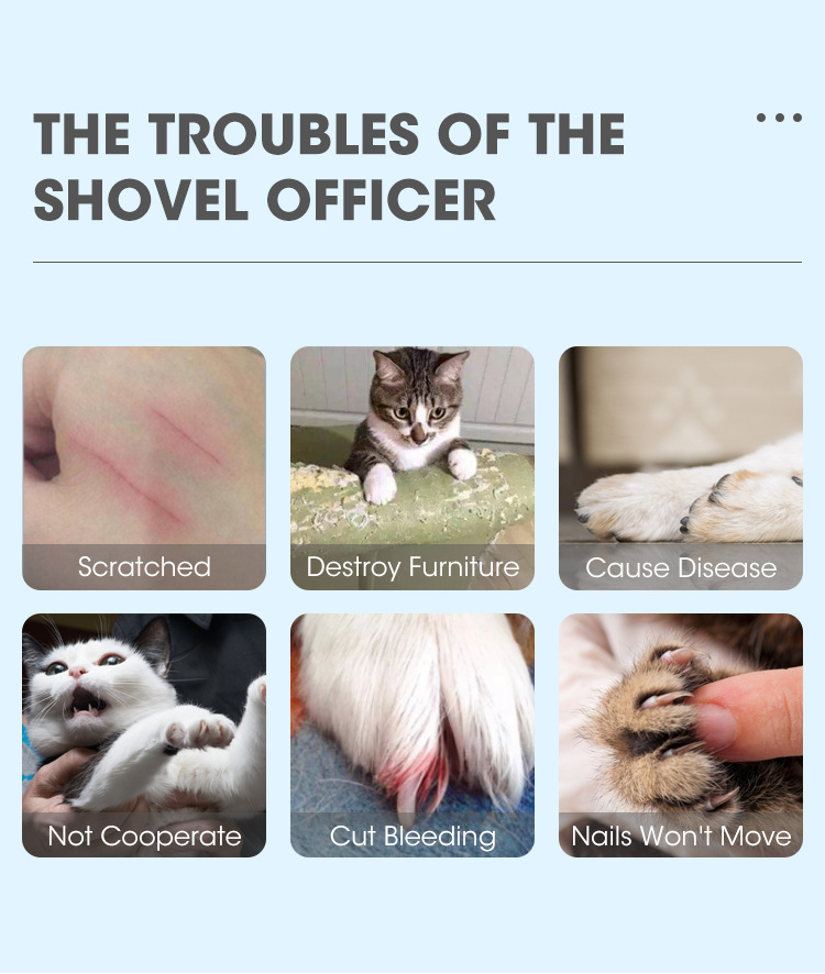 Electric Pet Dog Cat Quiet Nail Grinder Clipper Cutter Grooming Trimmer