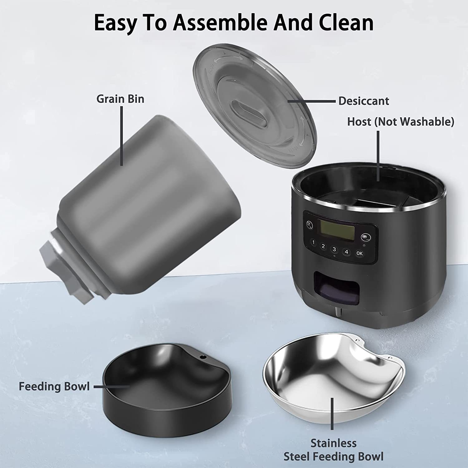 Automatic Pet Feeder With Wifi