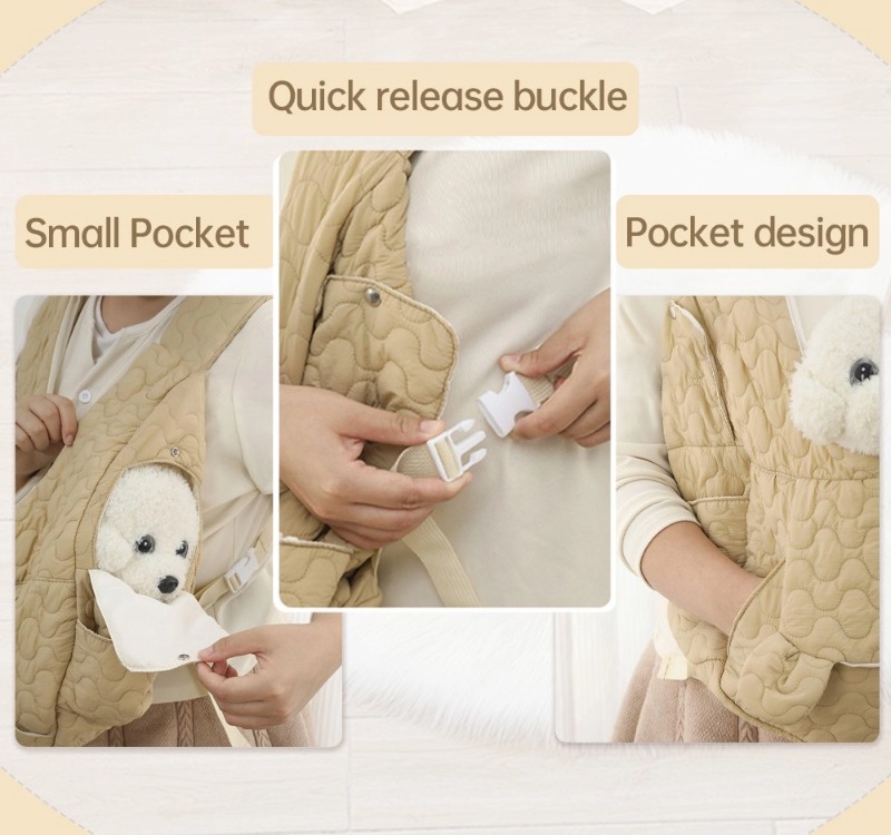 Extra Ruime Huisdierentas – Comfortabel, Waterdicht & Windbestendig