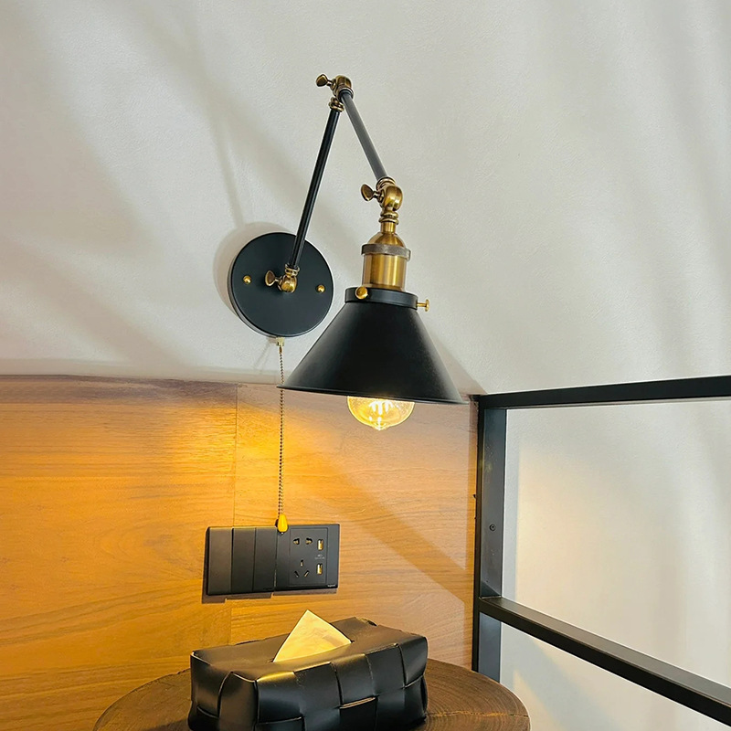Retro Industrial Style Wall Lamp