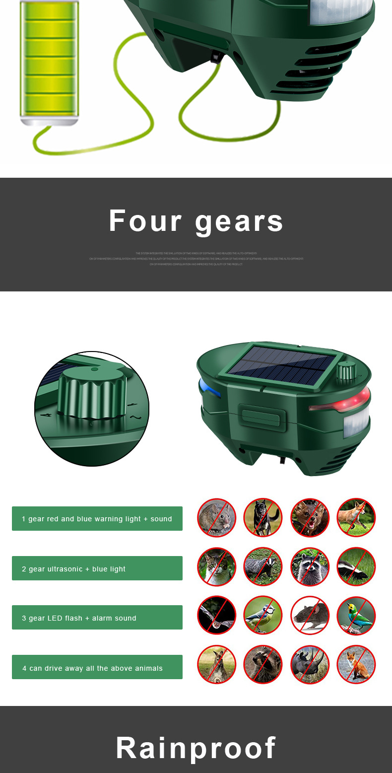 Cat Away - Solar Cat  Repeller