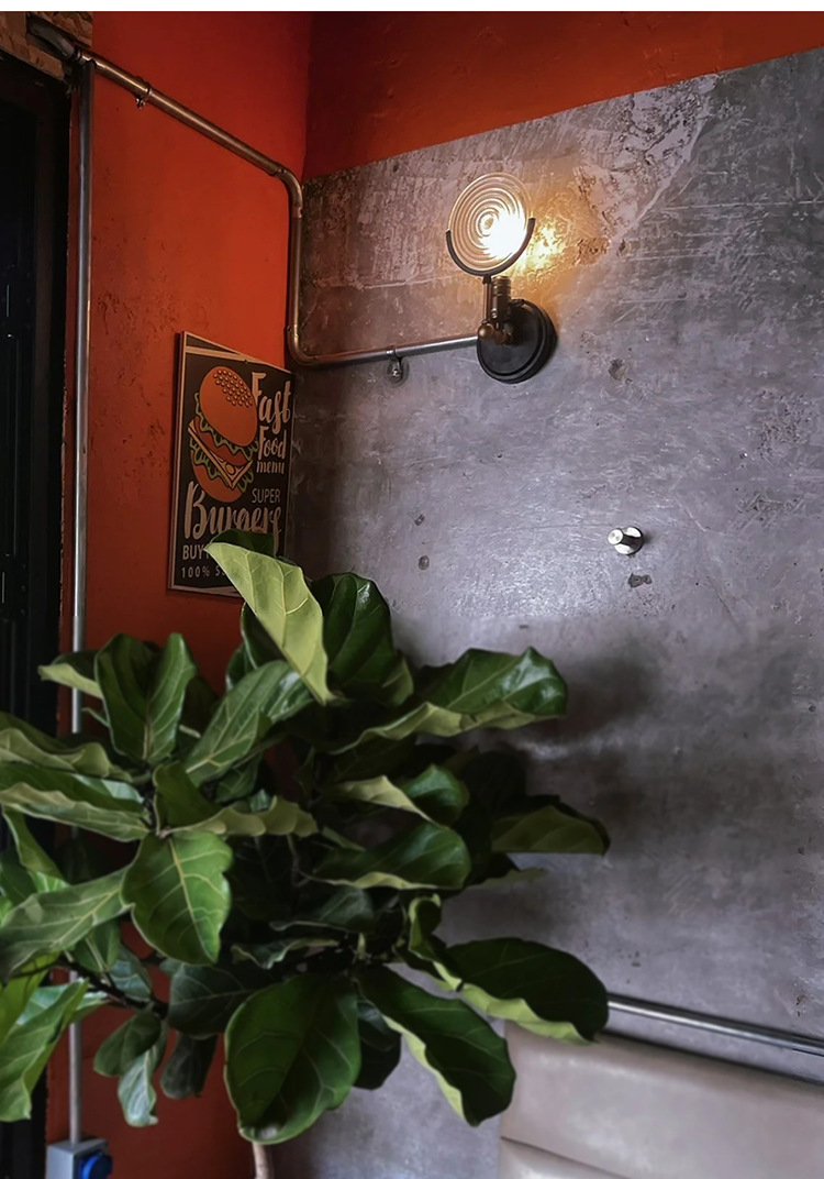 Retro Industrial Style Wall Lamp