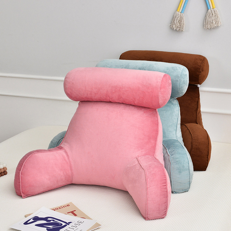 Reading Bed Pillow with Arms