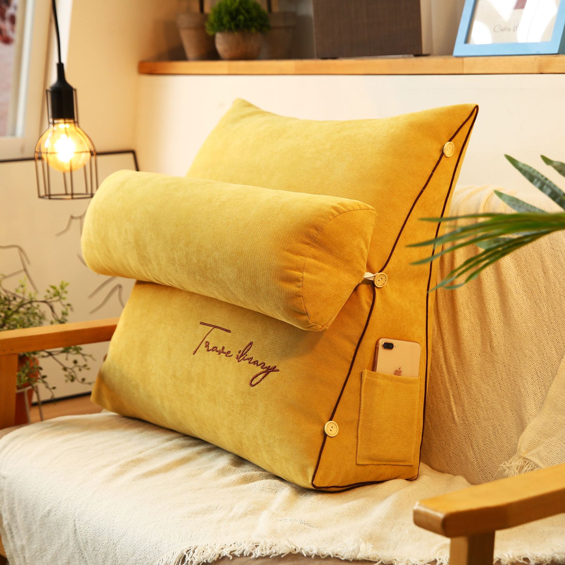Luxury Backrest Reading Pillow