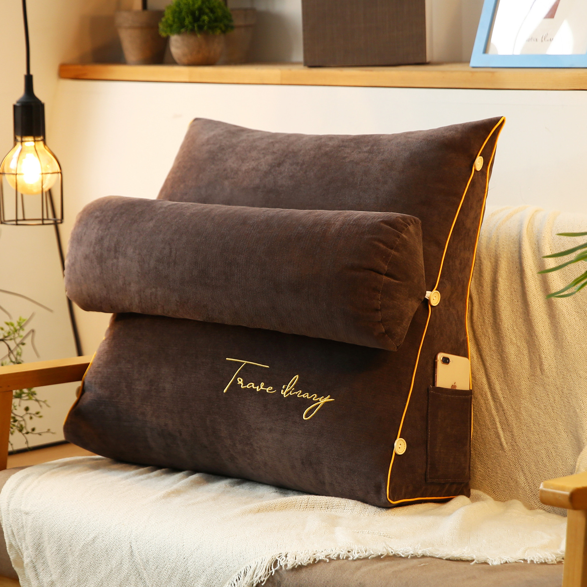 Luxury Backrest Reading Pillow