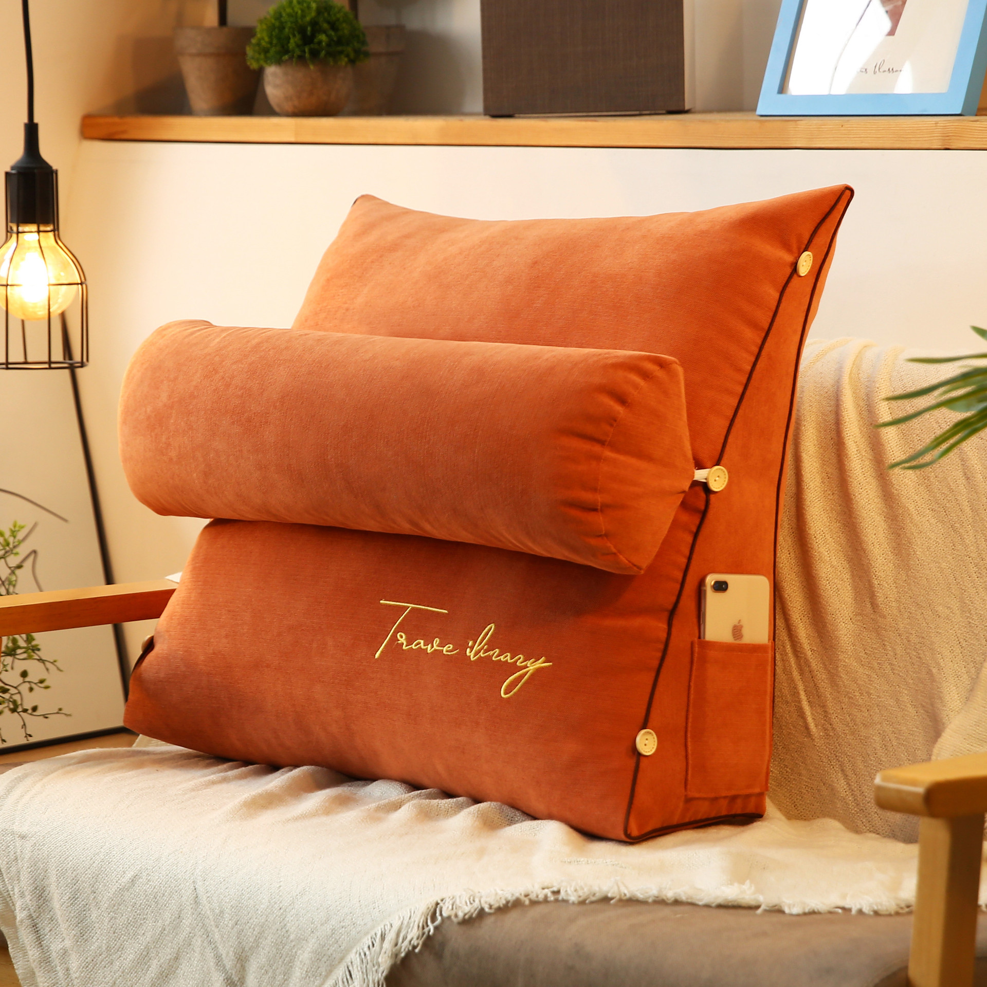 Luxury Backrest Reading Pillow