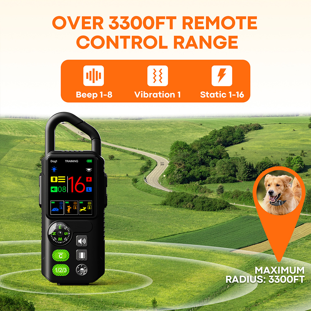 Wireless Dog Fence for Multiple Dogs - Smart Collar