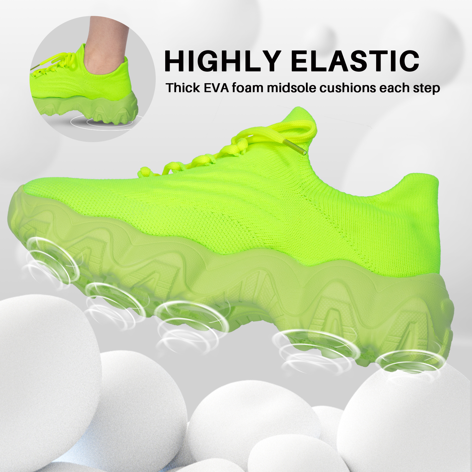 Women's Walking Shoes - All-Day Relief Comfort Shoes
