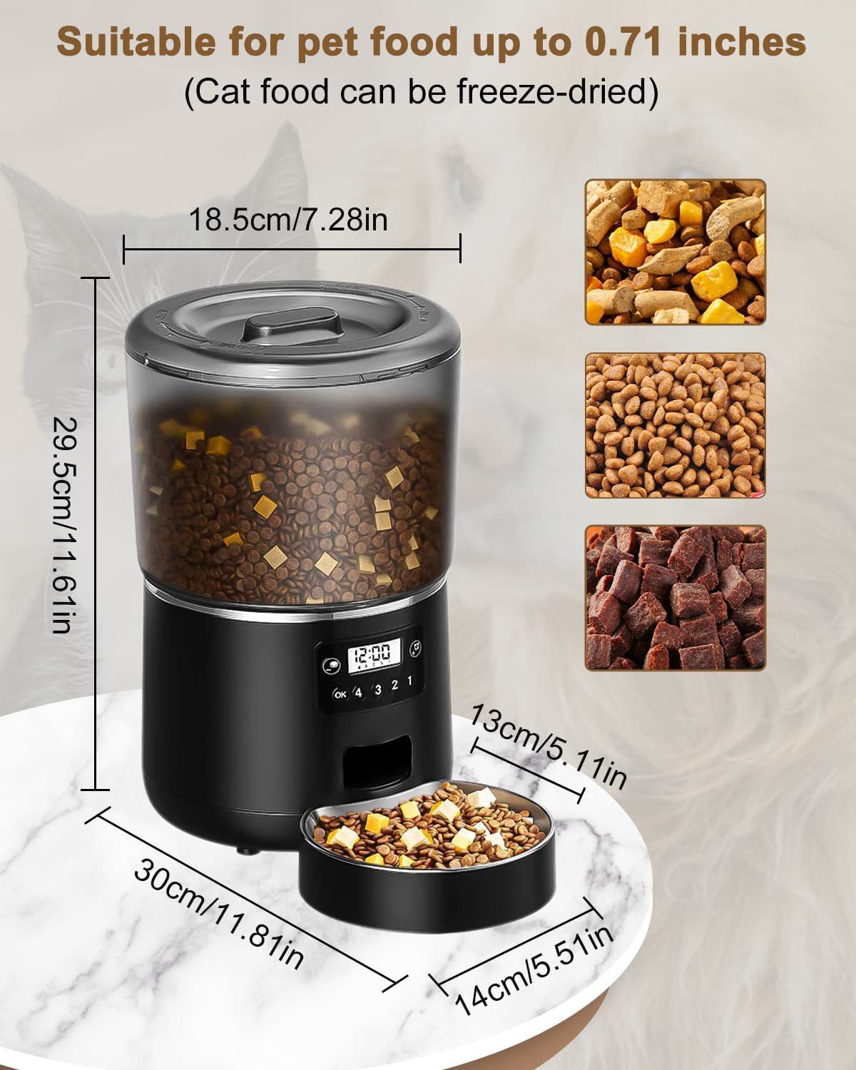 Automatic Pet Feeder With Wifi