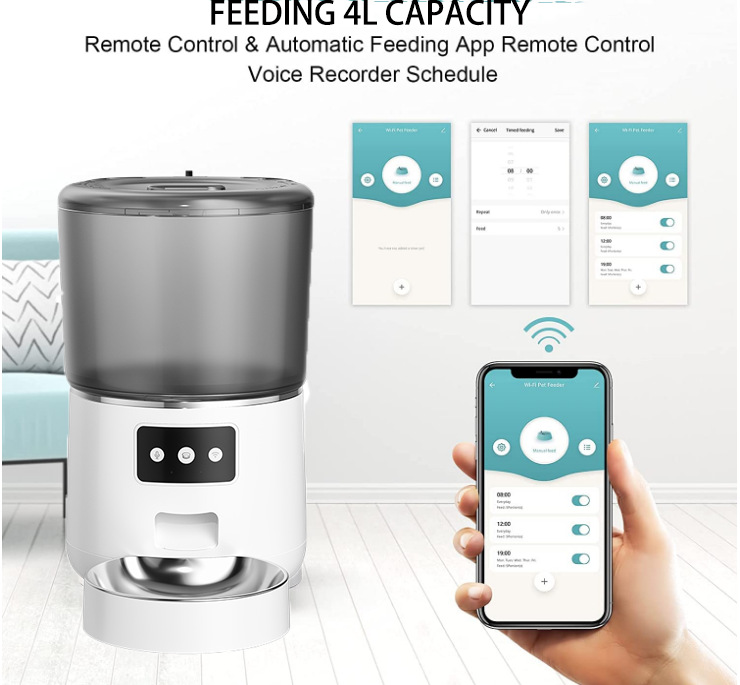 Automatic Pet Feeder With Wifi