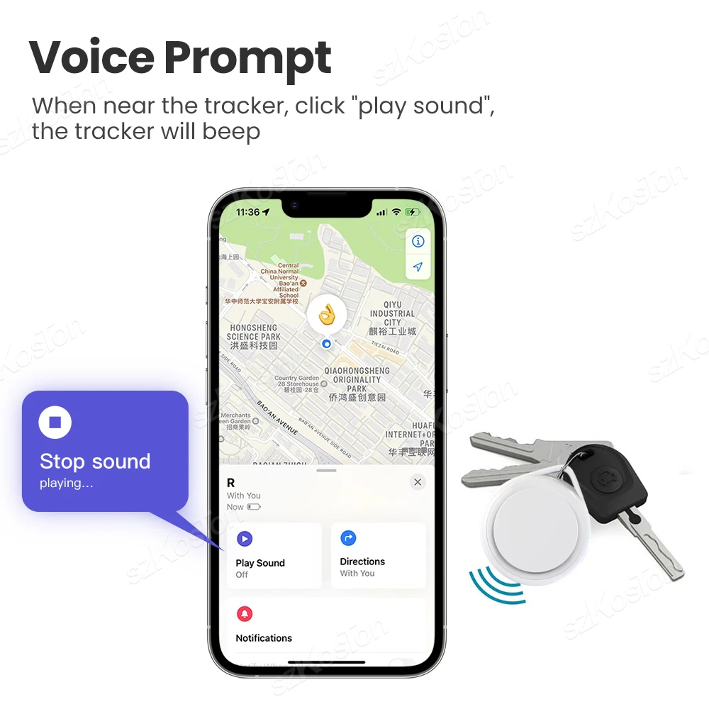 Bluetooth Smart GPS Tracker
