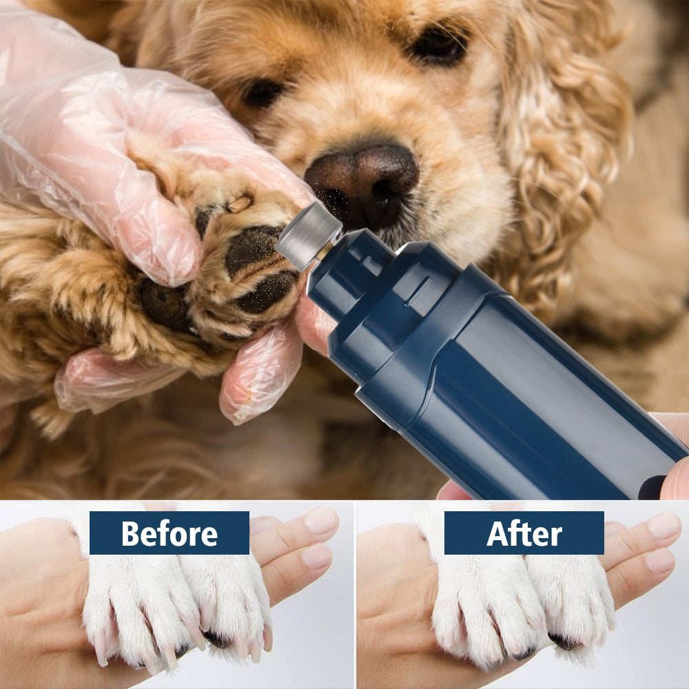 Dog Nail Grinder - Rechargeable Professional Dog Nail Grinder (2 Speed)