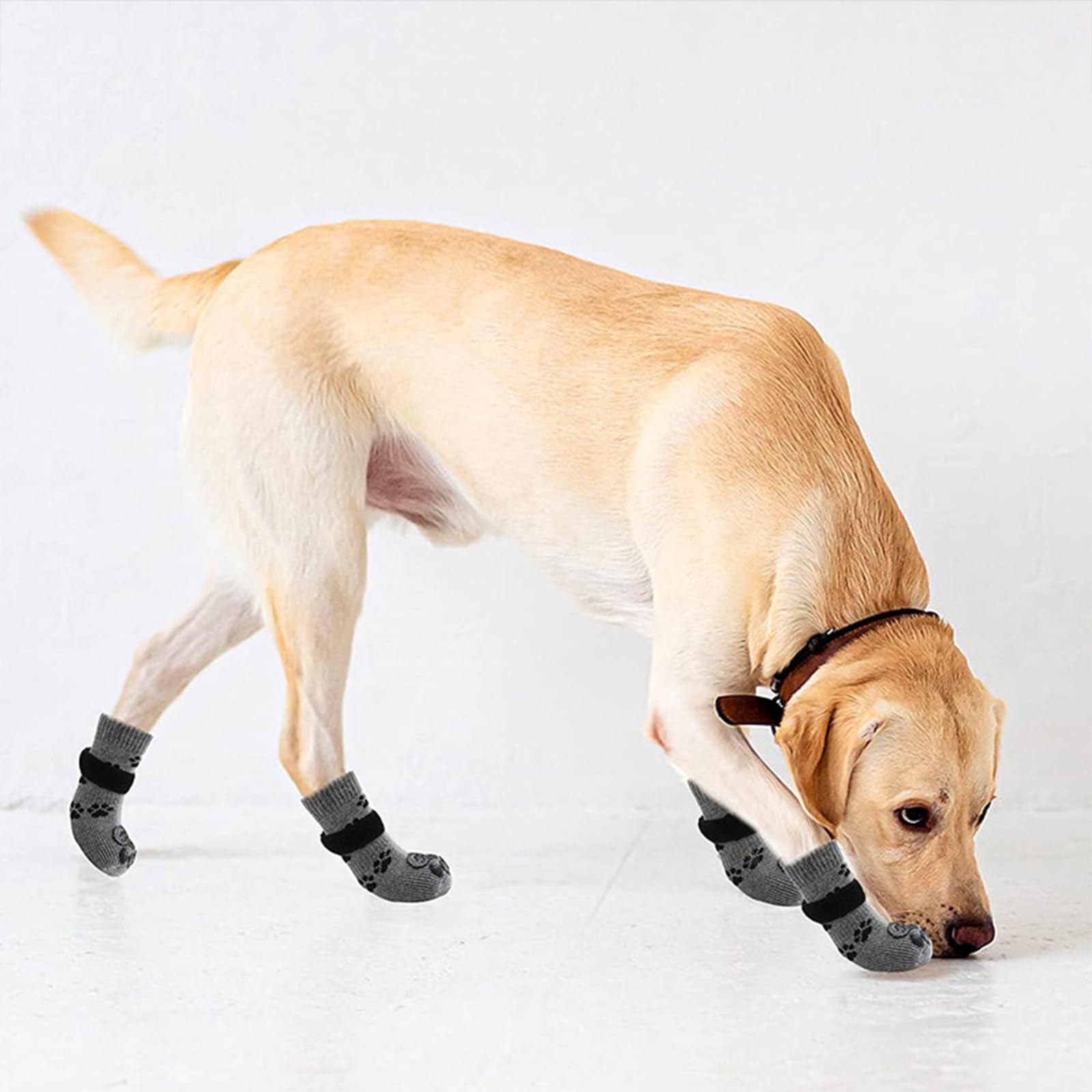 Dog Double Side Anti Slip Socks for Hardwood Floors Dog Shoes