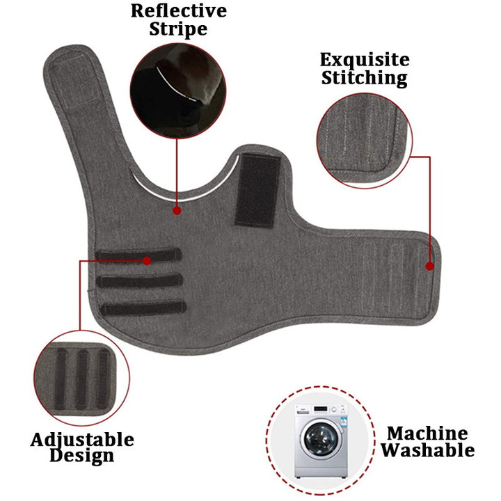 Dog Anxiety Relief Vest for Thunderstorm & Fireworks