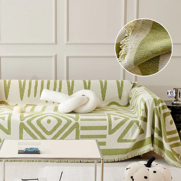 Couch Protector - Boho Geometric Anti-cat Scratch Couth Cover