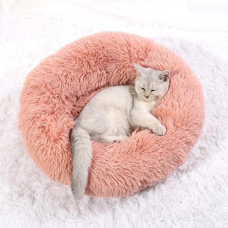 Calming Cat Bed - Original Anti-Anxiety  Cat Beds and Small Dog Beds