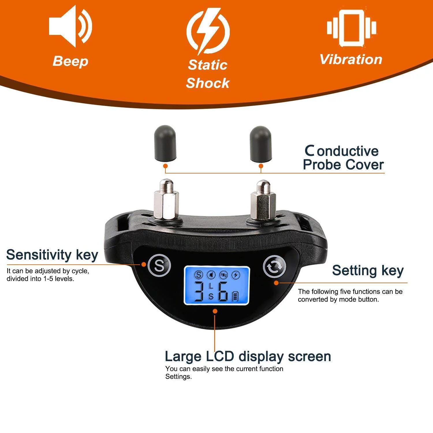 Automatic Bark Control Collar