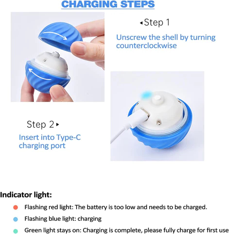 Automatic Smart Teasing Dog Ball