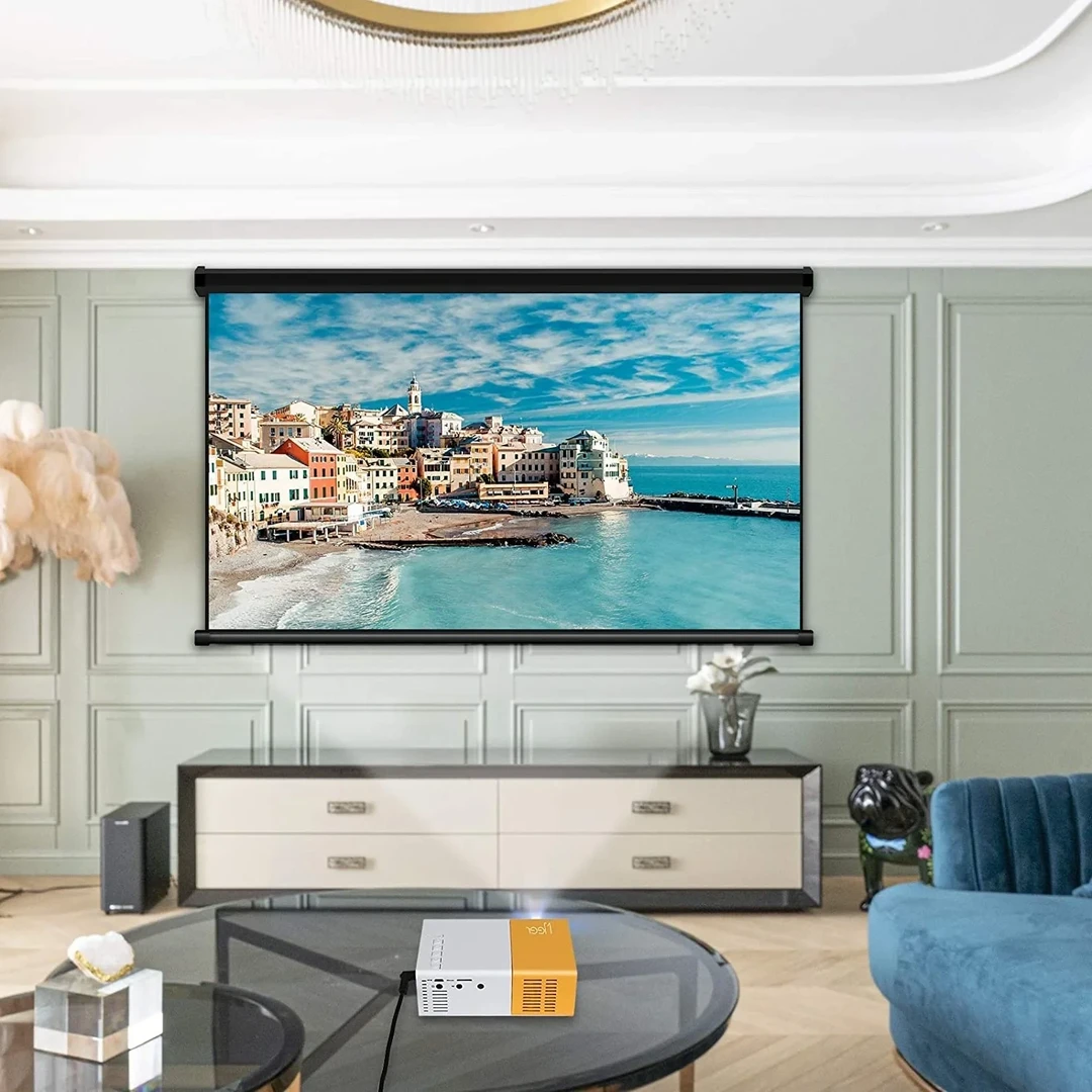 Mini Portable HD Projector - Perfect for Home Cinema and Camping