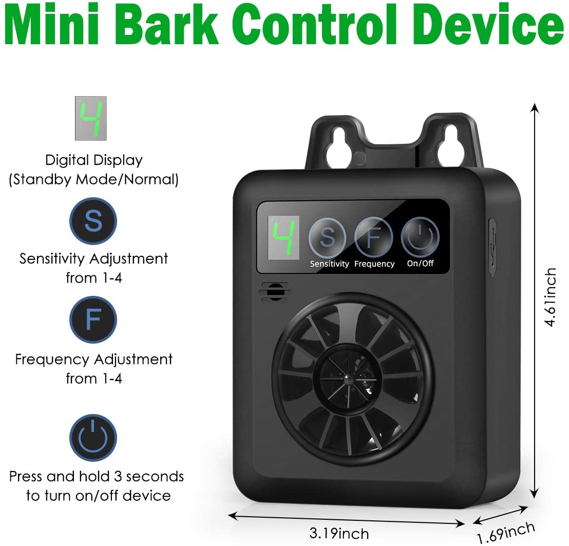 Anti Barking Device Bark Control Device - Stop Your Neighbors Dog from Barking