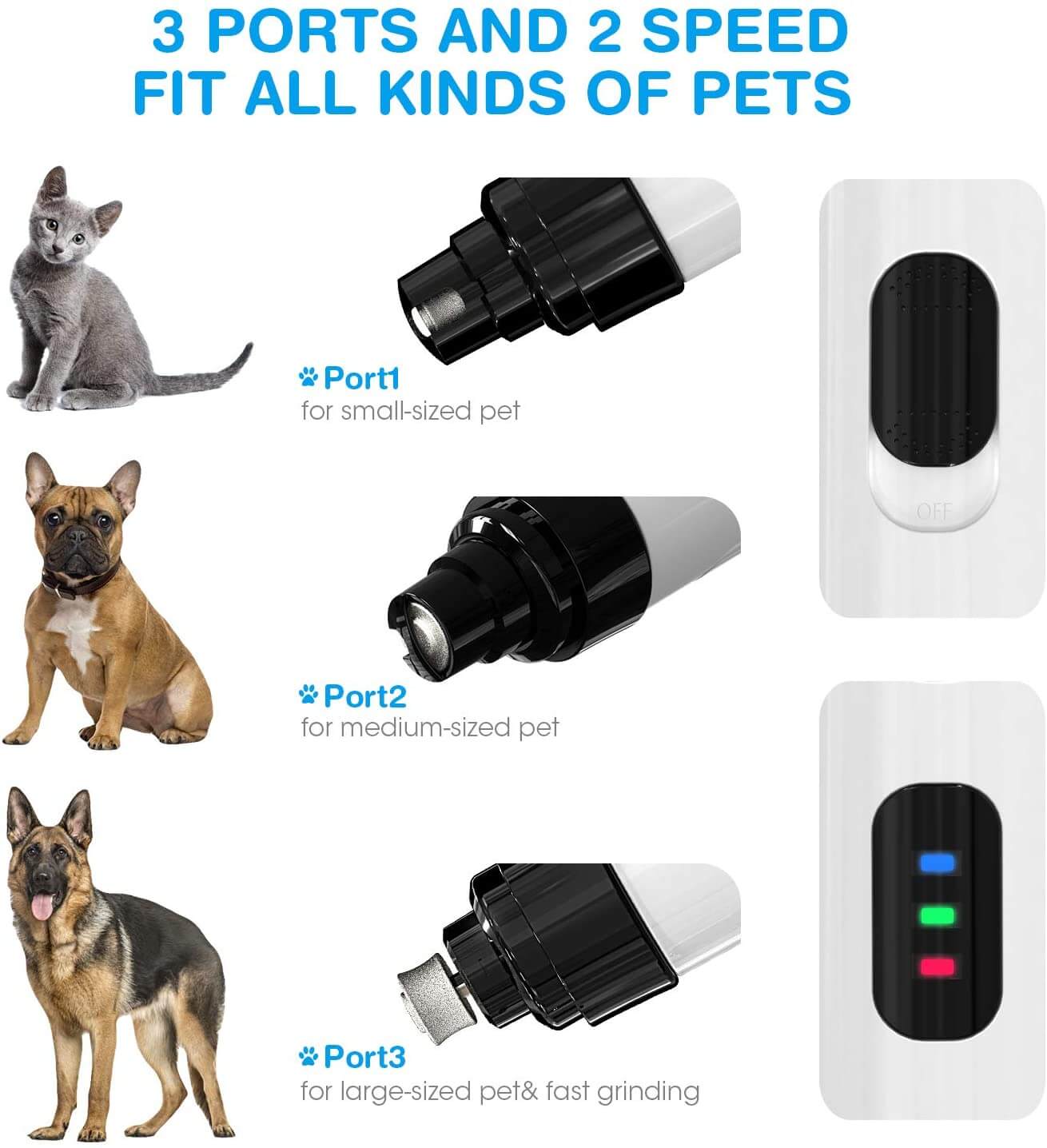 Dog Nail Grinder - Best Electric Dog Nail Clippers