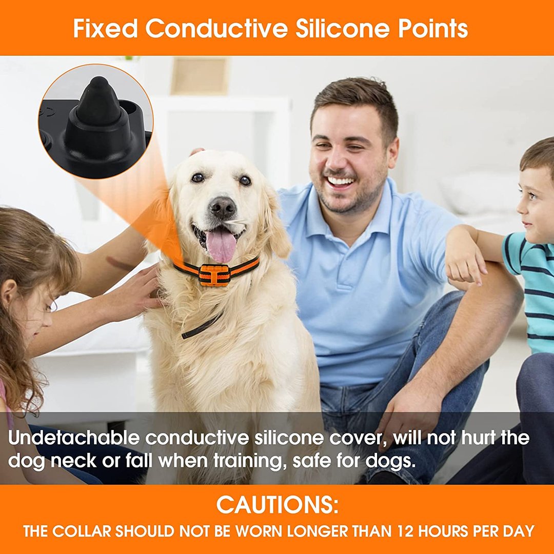 Dog Shock Training Collar - E Collar For Dog With Remote Range