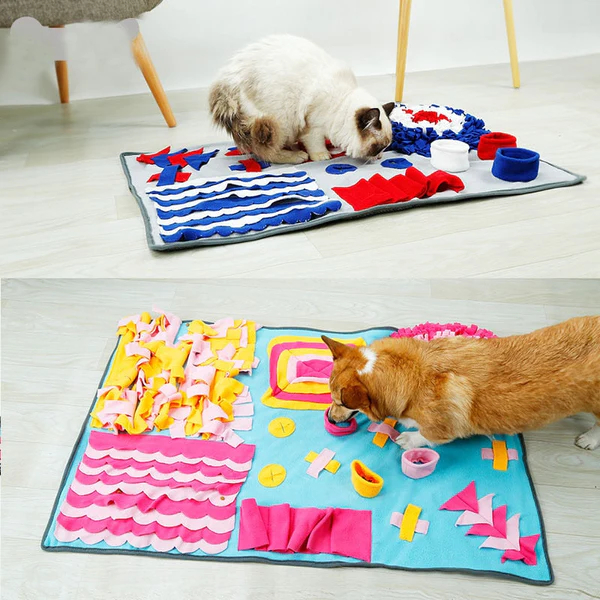 Pet toys Dog Feeding Sniffing Mat Training Nosework Blanket