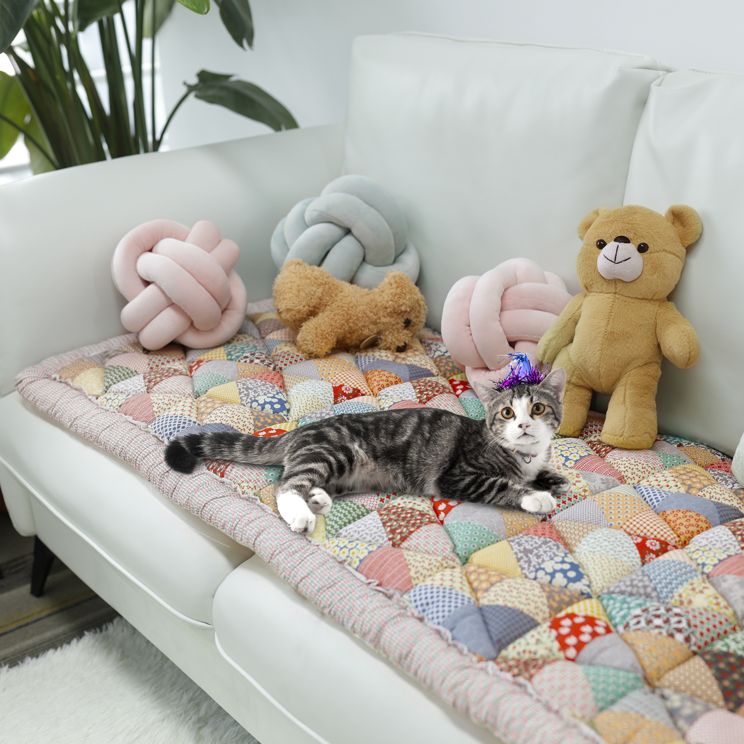 Garden Chic Cotton Protective Couch Cover