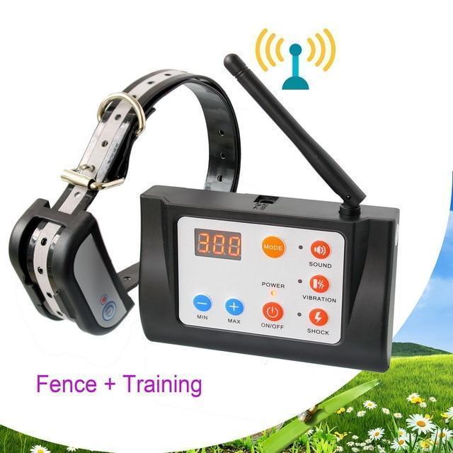 Dog Fence - Wireless Dog Fence With Collar - Waterproof Designed Wireless Dog Fence - Pet Training Device