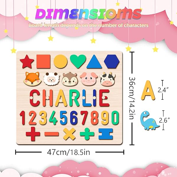 Personalized Name Puzzle for Toddlers