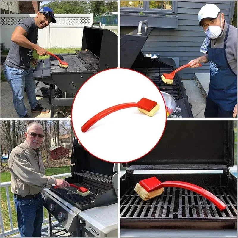 Grill Brush World’s Safest Grill Brush – No Harmful Wire Bristles
