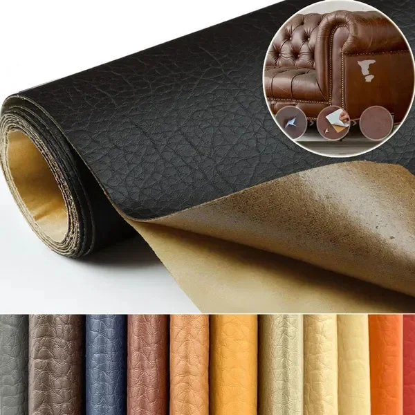 Self-Adhesive Leather Refinisher Cuttable Sofa Repair