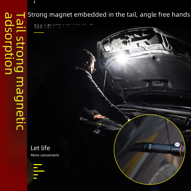 Handheld Flashlights Lighting Decorations Torch Lamp Portable Lantern Searchlight Spotlight Outdoor Activities Camping Hiking