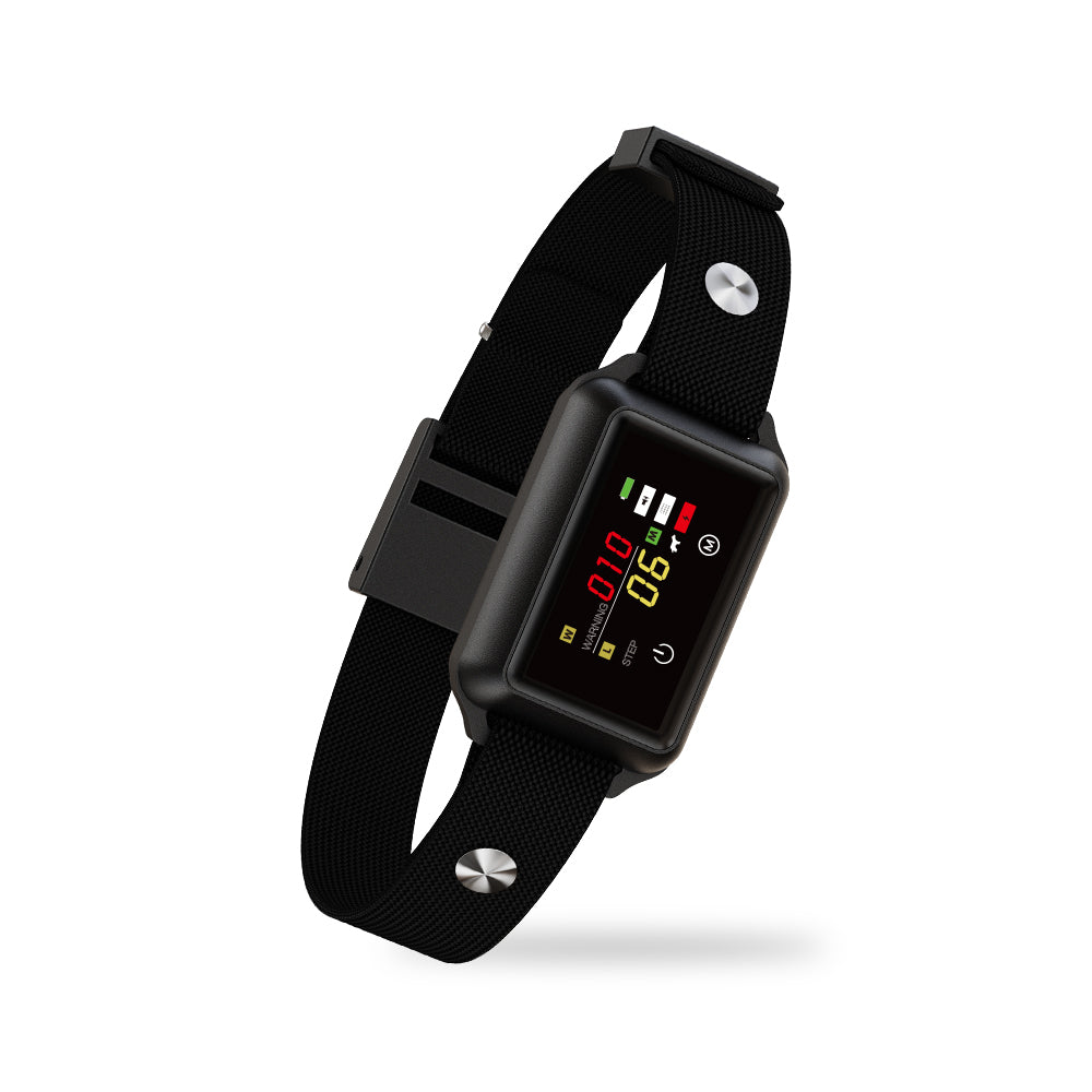 Intelligent Bark Collar, IP68 Waterproof Rechargeable Anti Bark Stop Bark Dog Collar with Beep Vibration Shock