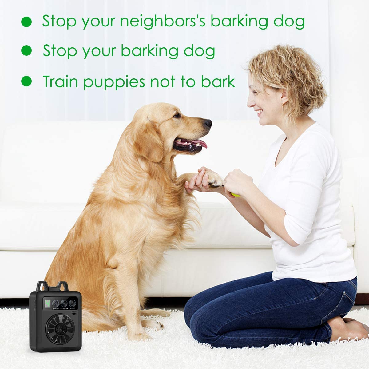 Anti Barking Device Bark Control Device - Stop Your Neighbors Dog from Barking