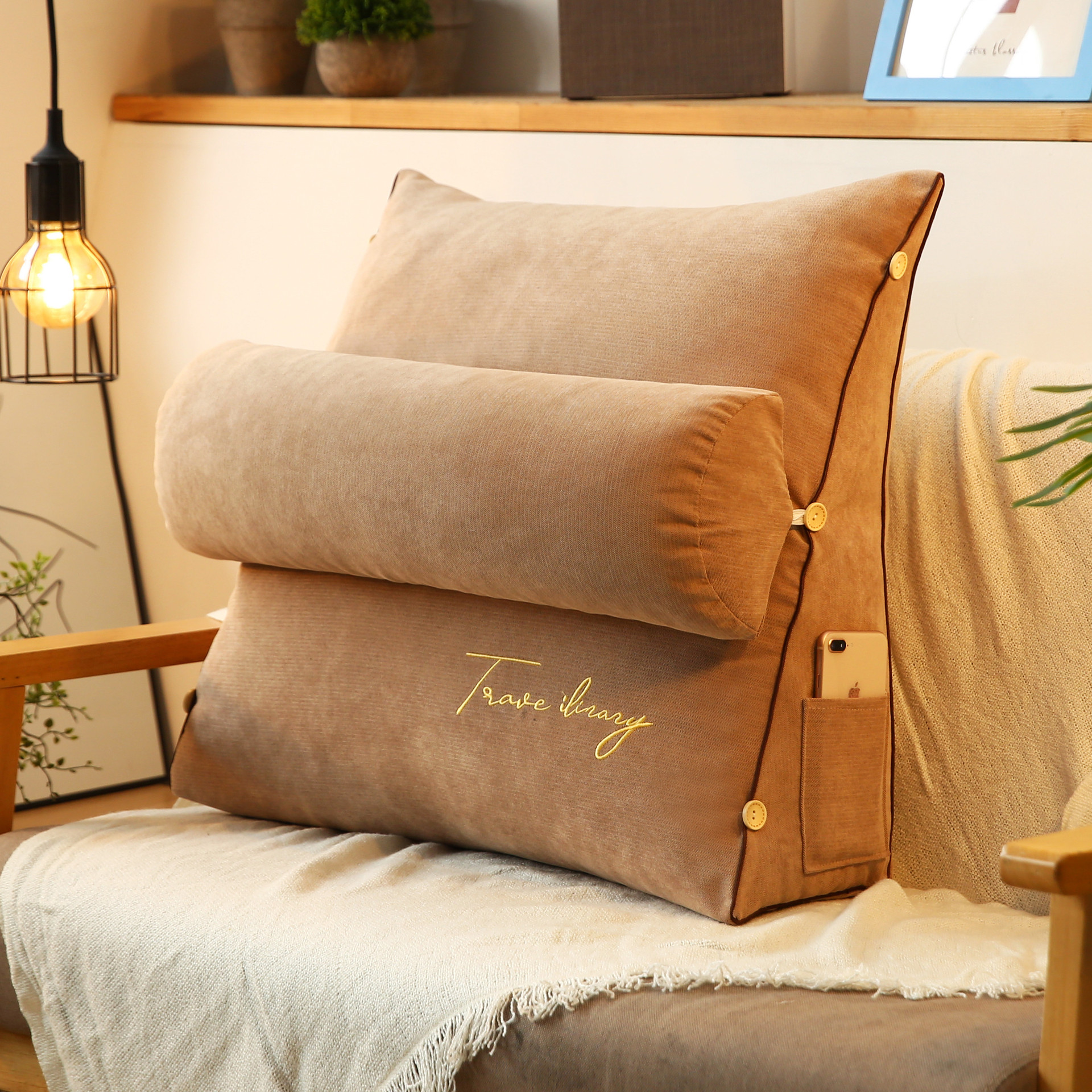 Luxury Backrest Reading Pillow
