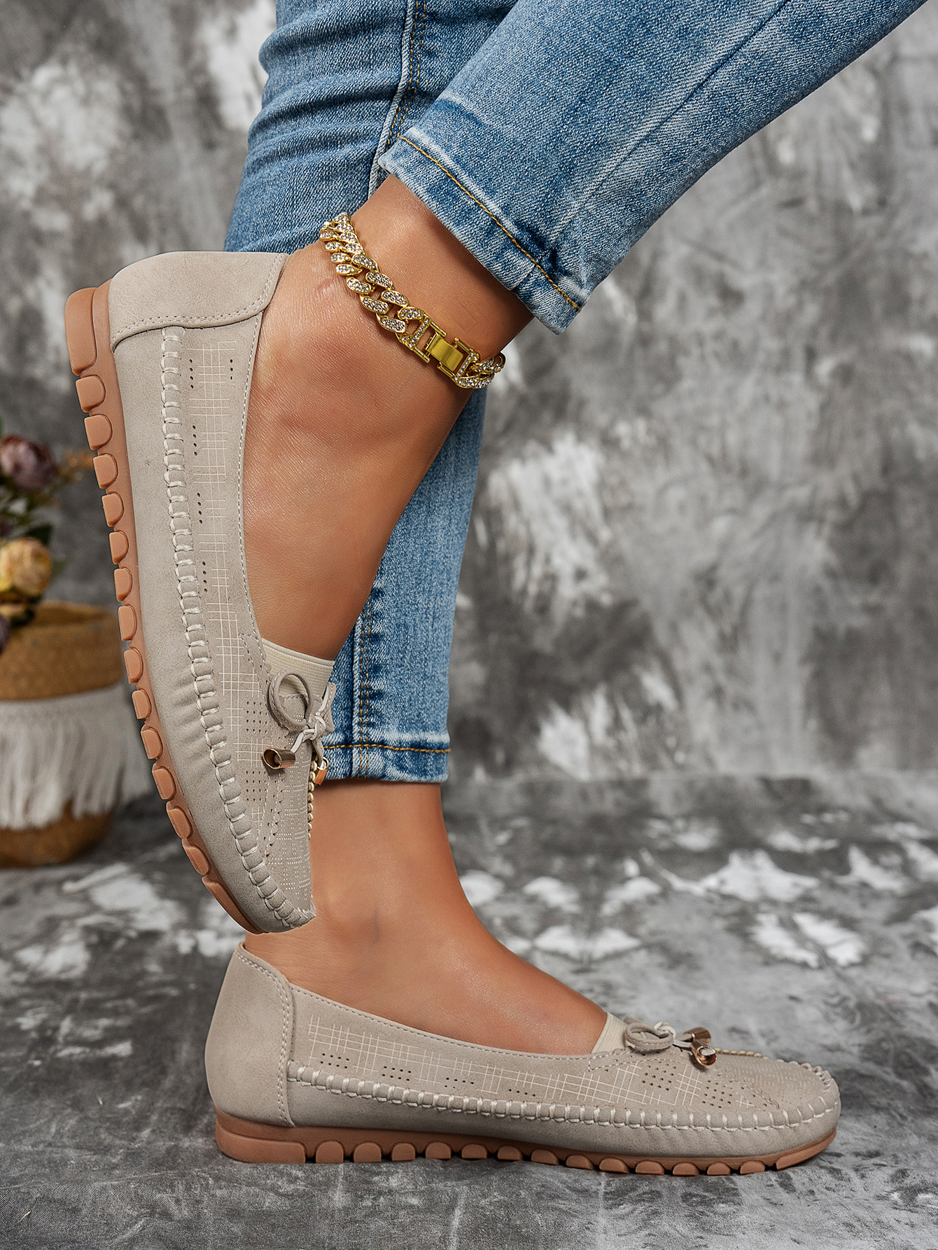 Orthopedic Leather Shoes, Lightweight Anti-Slip Breathable For Women