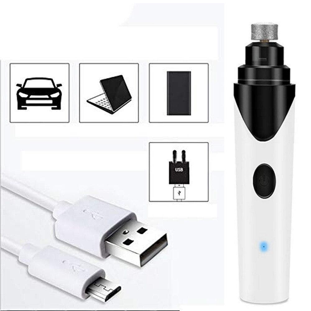 Dog Nail Grinder Rechargeable Low Sound