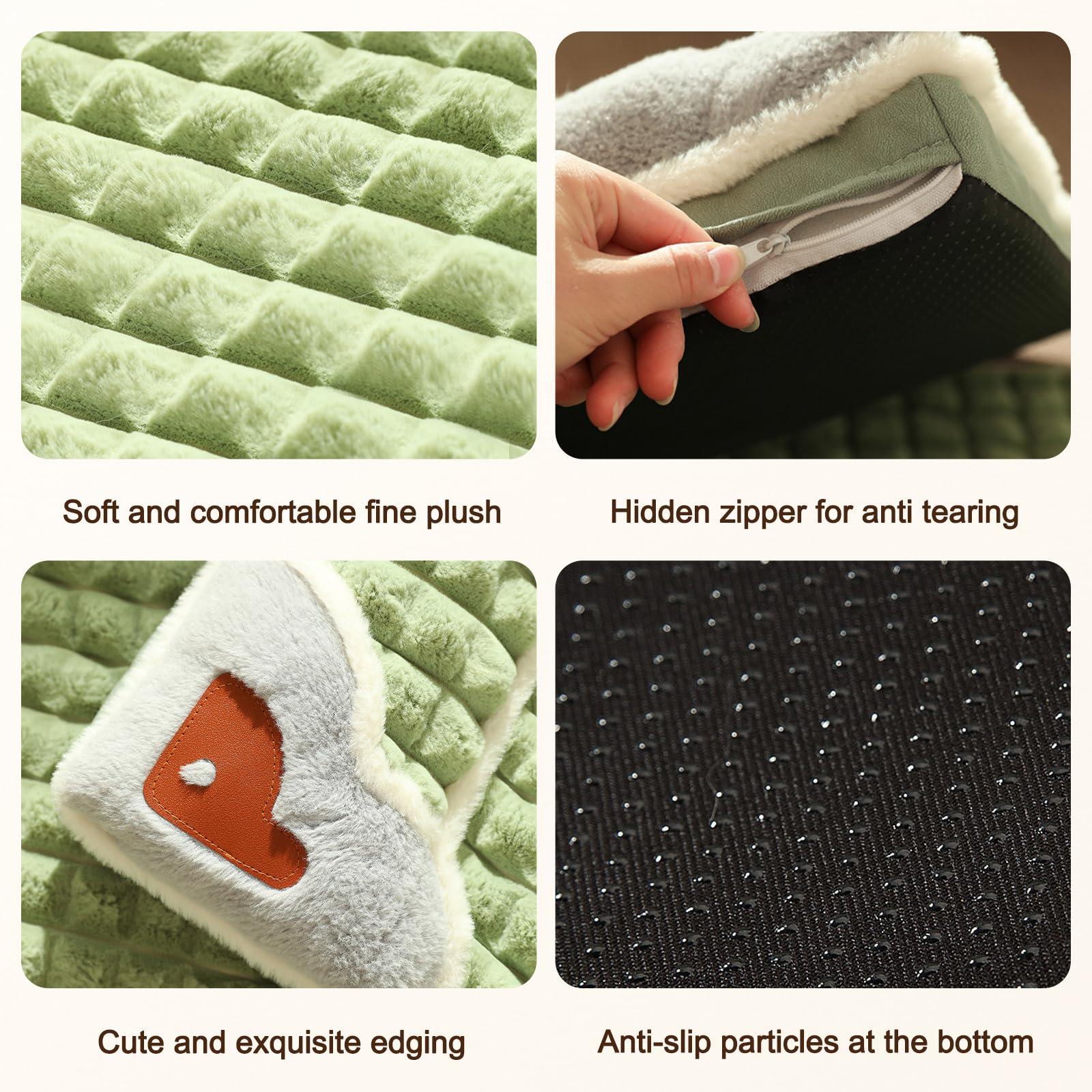 Luxury Sofa Dog Beds | Warm Dog Mat | Smart Dog Bed With Head Pillow