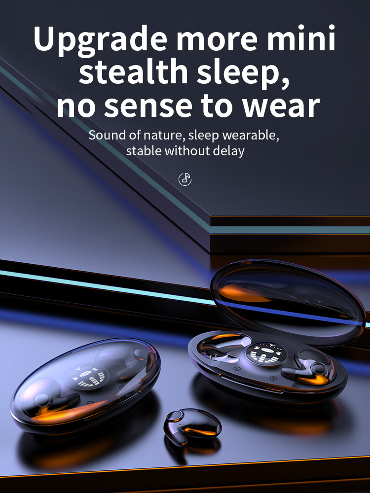 Invisible Wireless Sleep Earphone With Ipx5 Waterproofing