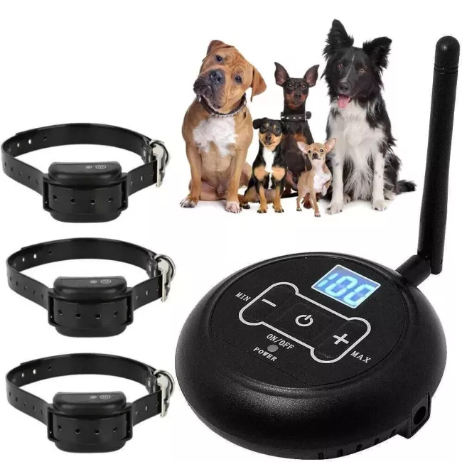Wireless Dog Fence Electric Dog Collar
