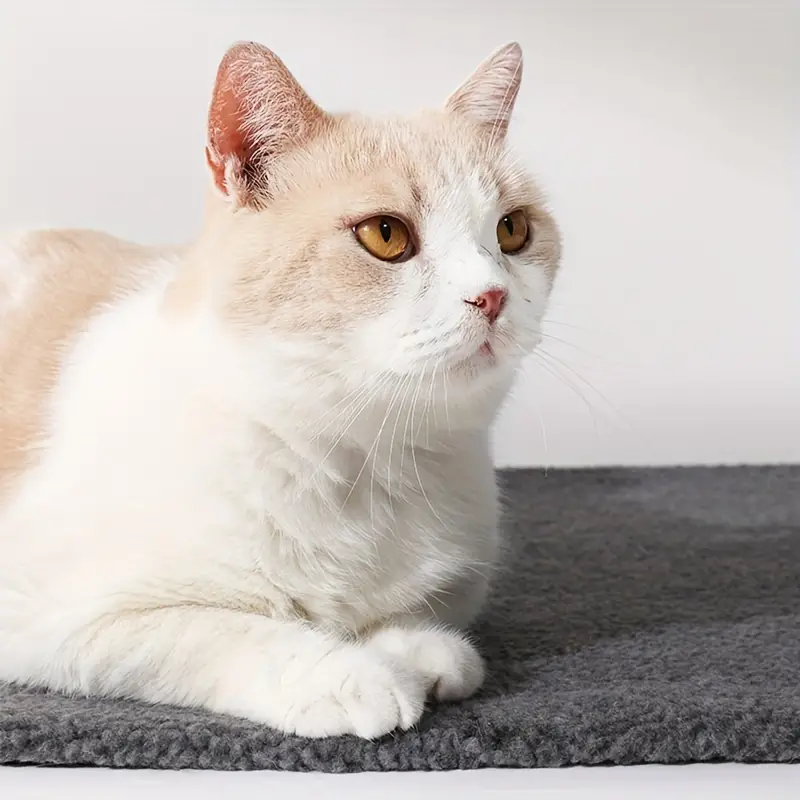 self warming cat bed self heating cat dog mat extra warm thermal pet crate pad for indoor outdoor pets with removable cover washable pet mattress for dog sleeping details 4