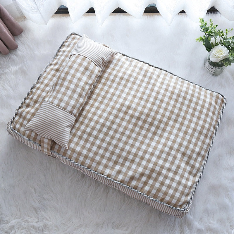 Soft Lounger Cozy Warm Stylish Pet Bed for Cats