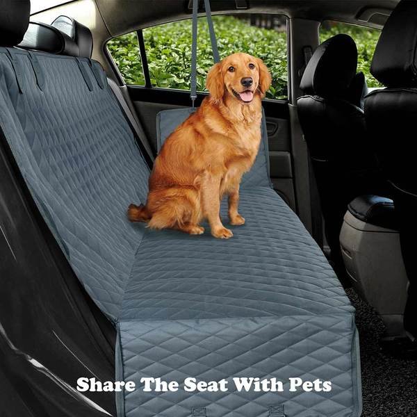 Premium Dog Rear Car Seat Cover, Scratch Prevent Antislip Dog Car Hammock,  Waterproof Scratchproof 