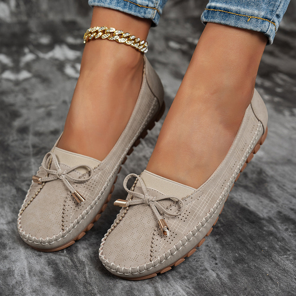 Orthopedic Leather Shoes for Women – Comfy & Anti-Slip