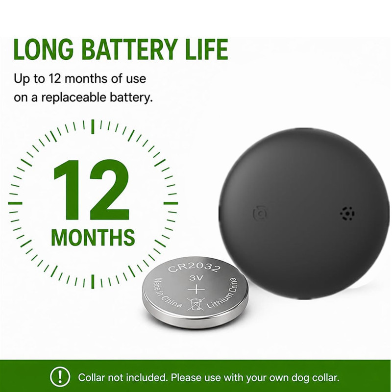 Pet GPS Tracker No Subscription Required | Compatible with Android & iOS