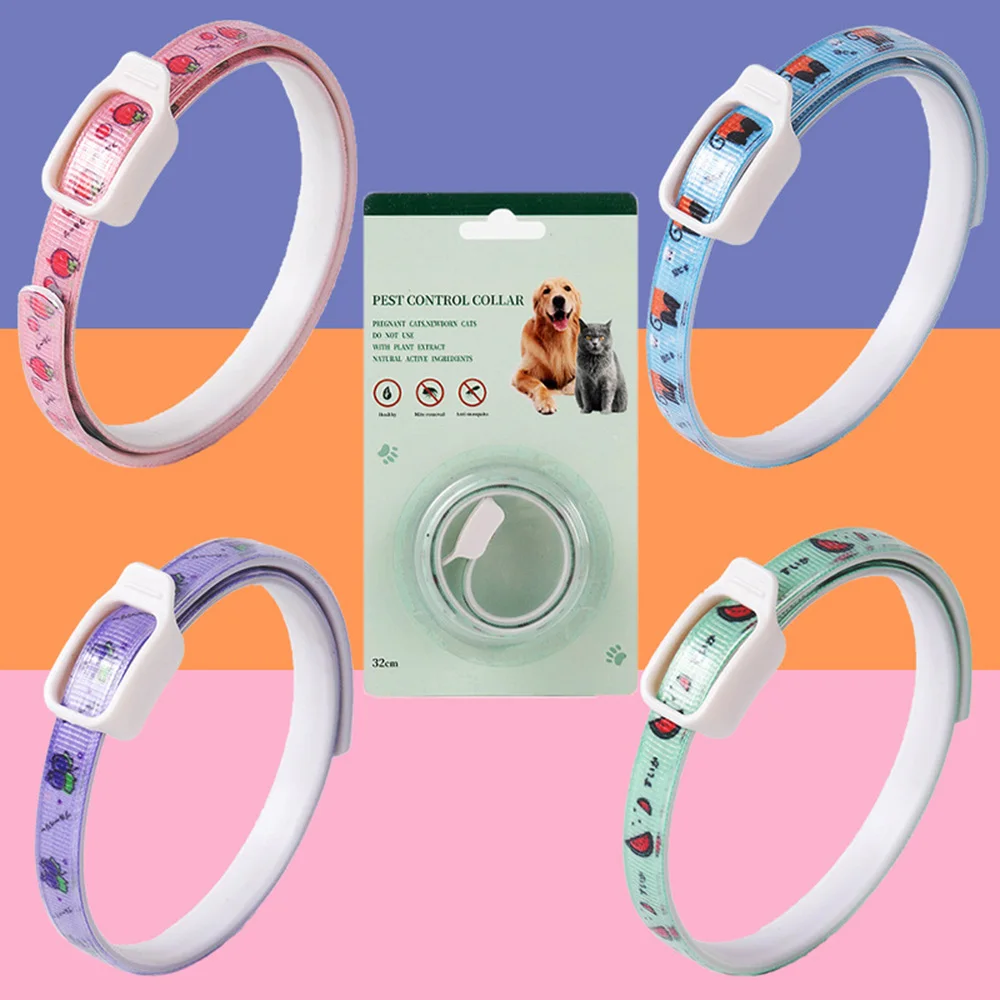 6-Month Protection Anti-Flea & Tick Collar for Dogs and Cats | Retractable Pet Control Collar